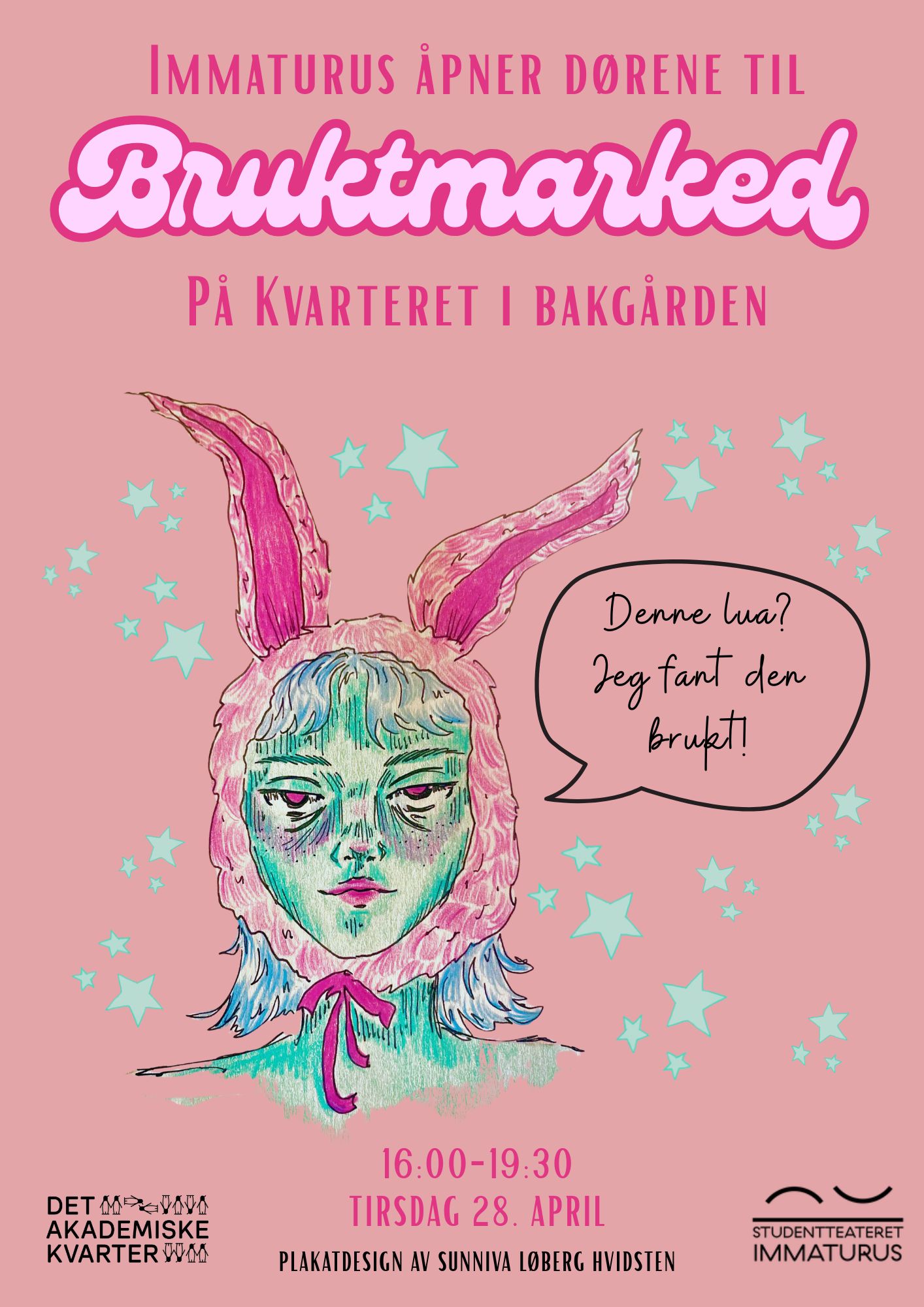 Vi har festival og vi mekker bruktmarked! 