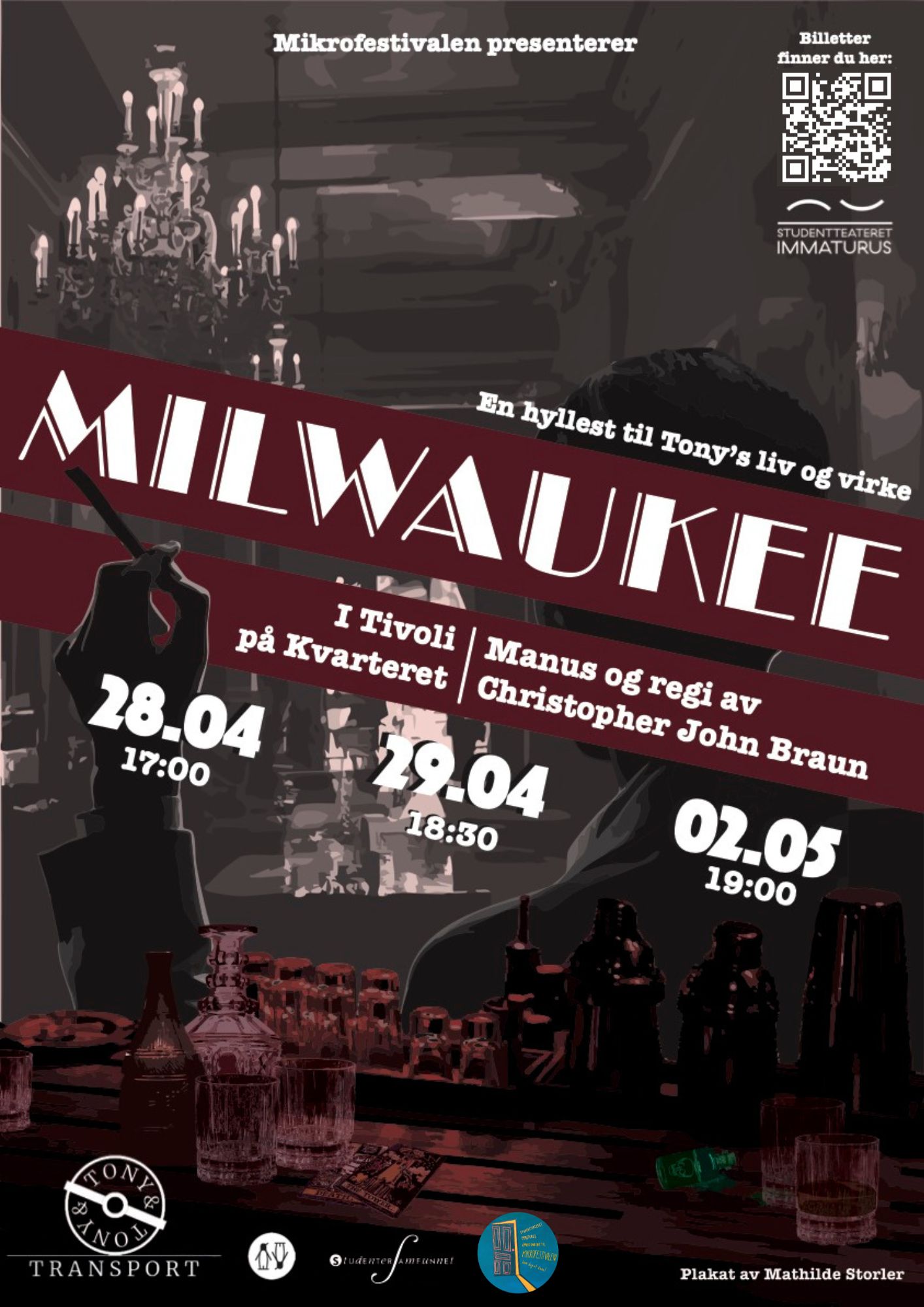 En teaterforestilling laget for og av studenter! 